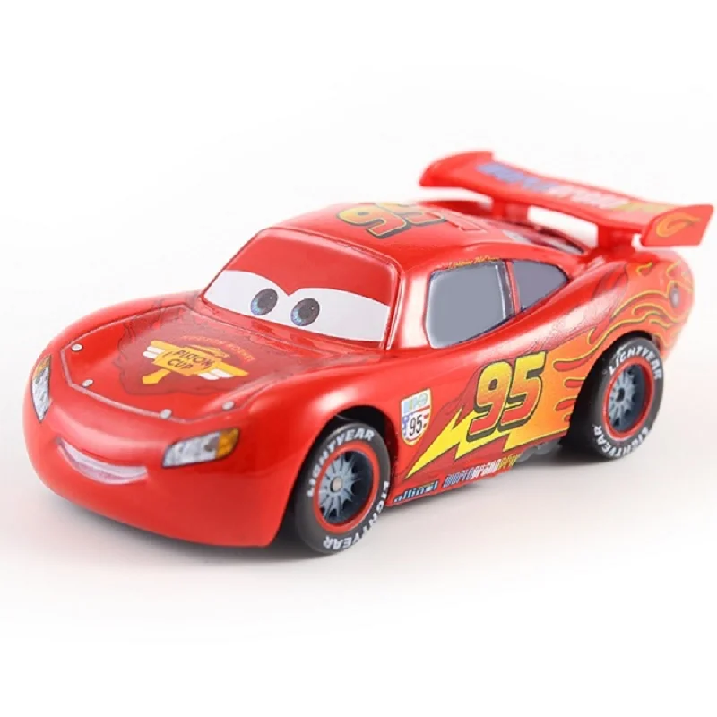 

Disney Pixar Racing 2 3 Toy Lightning McQueen Mater Jackson Storm Ramirez 1:55 Die Cast Metal Alloy Toy is the best gift for kid