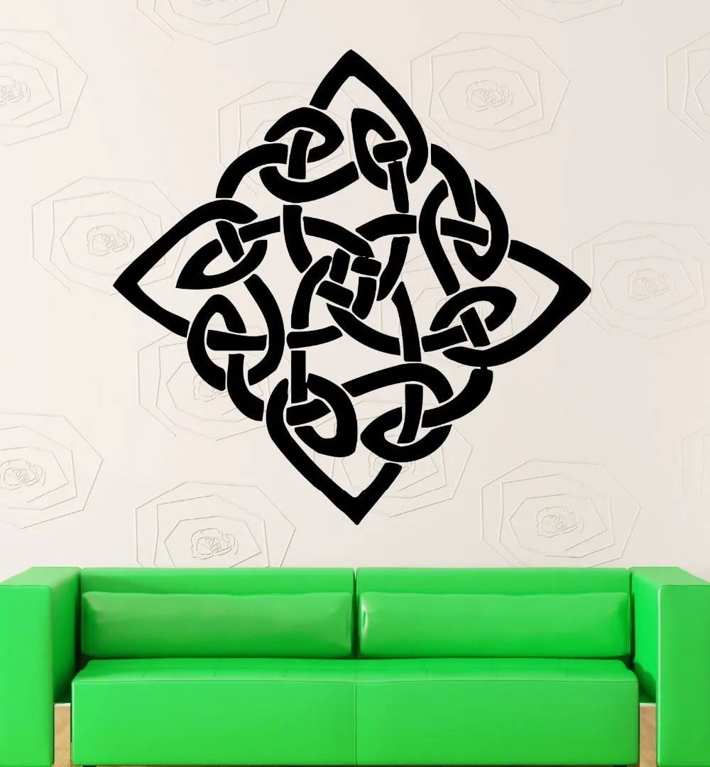 Wall Sticker Vinyl Decal Ireland Cross Irish Druids Mascot Amuletin