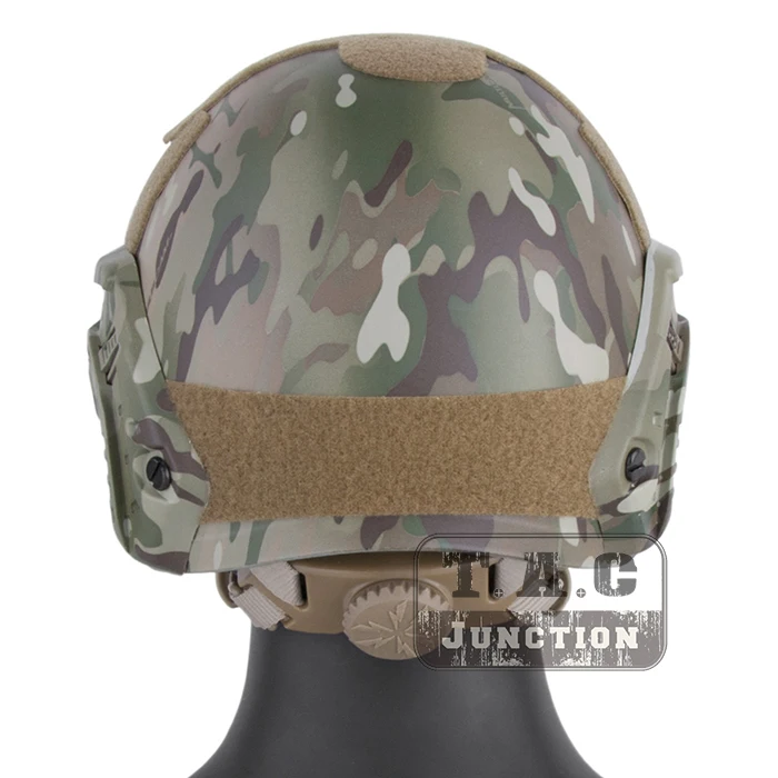 Военный страйкбол шлем боевой EmersonGear Тактический Быстрый Шлем MICH баллистический Тип Расширенный w/NVG кожух+ рельсы
