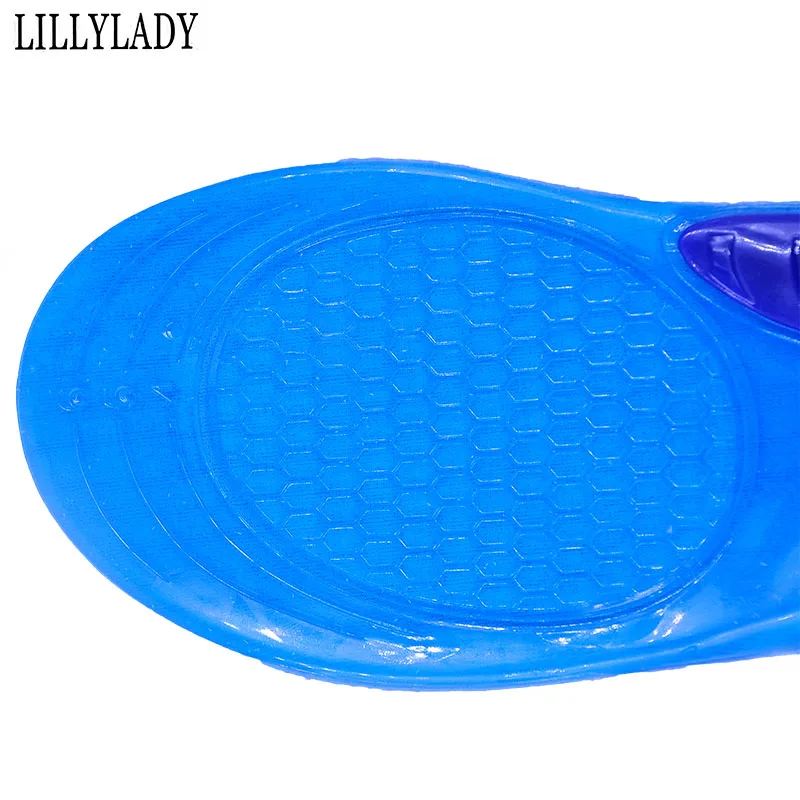 Silicone Gel Insoles for feet Man Women Insoles for shoes sole orthopedic pad Massaging Shoe Shock Absorption arch support