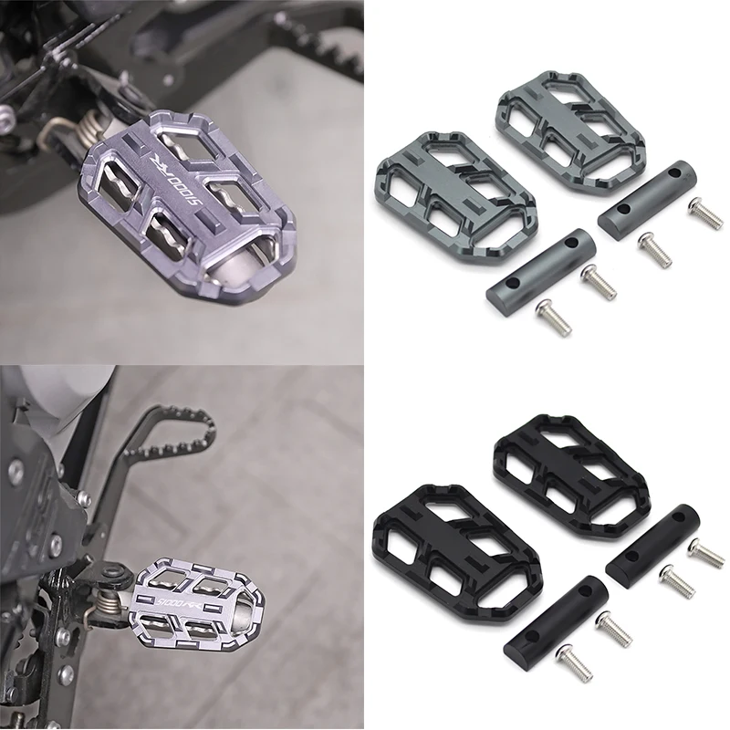 Motorcycle Billet MX Wide Foot Pegs Pedals Rest Footpegs for BMW S1000RR S1000 RR S1000R-R S 1000 | Автомобили и мотоциклы