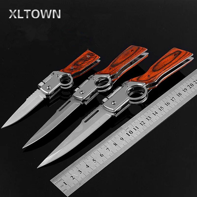 

XLTOWN knife multi-function folding knife outdoor survival tool high hardness stainless steel knife self-defense tool