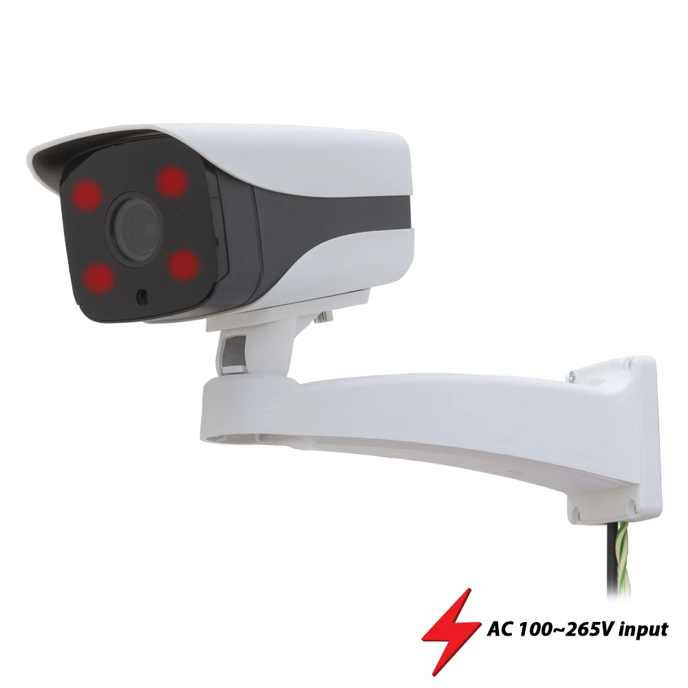 

1080P Hybrid Surveillance Camera With DC 12V 2A Power Adapter Bracket Sony IMX323 CMOS AHD/TVI/CVI/CVBS Output Waterproof cam