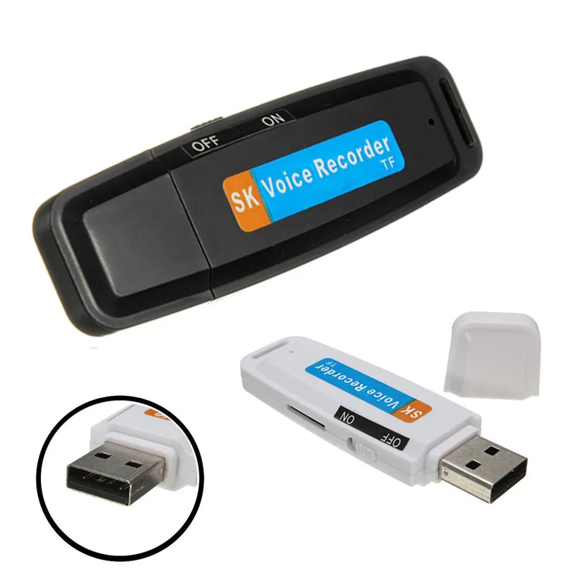 Factory Price Good Quality Mini USB Digital Pen Audio Voice Recorder Dictaphone 8GB Flash Drive U-Disk Drop Shipping