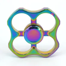 10 шт./лот альпинистская кошка пальца Гиро фиджет Спиннер для ADHD анти-стресс красочные EDC цинковый сплав игрушка, Спиннер