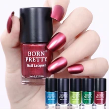 BORN PRETTY 6 мл зеркальный лак для ногтей металлический лак красный зеленый лак для ногтей Металл с эффектом зеркала золотой лак для маникюра ногтей художественные инструменты