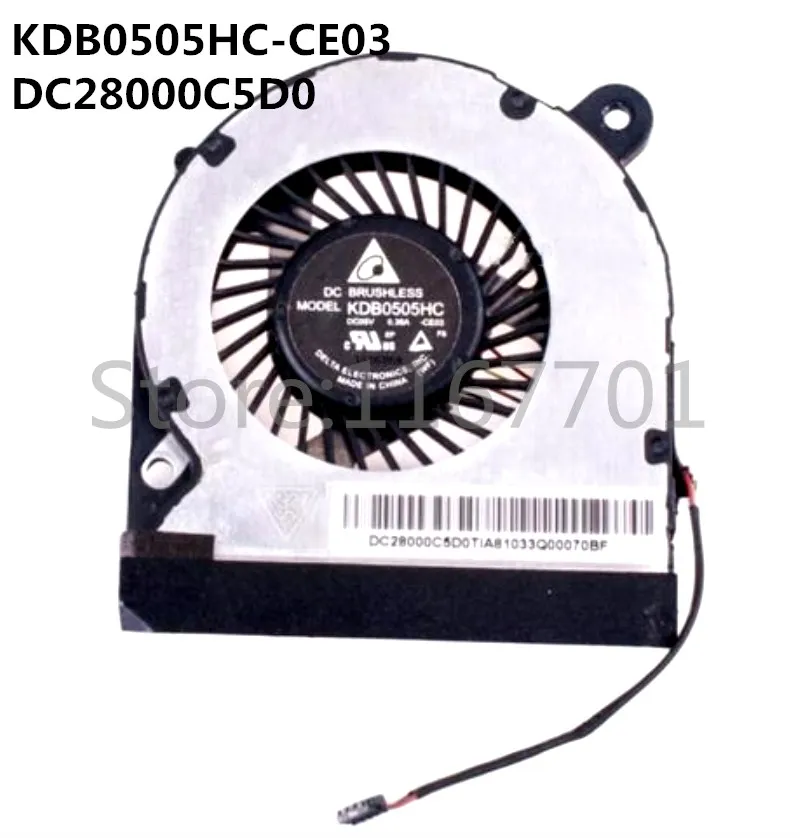 

100% Original Laptop/Notebook CPU Cooling Fan For Acer Iconia W700 DC28000C5D0 KDB0505HC-CE03 AB05505HX050B00 0CWV1JV1