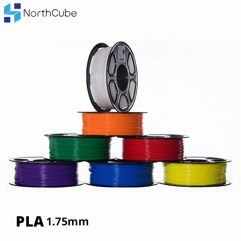 PLA нить для 3D принтера 1 75 мм кг (0 02 фунта) +/ мм|Материалы 3D-печати| |