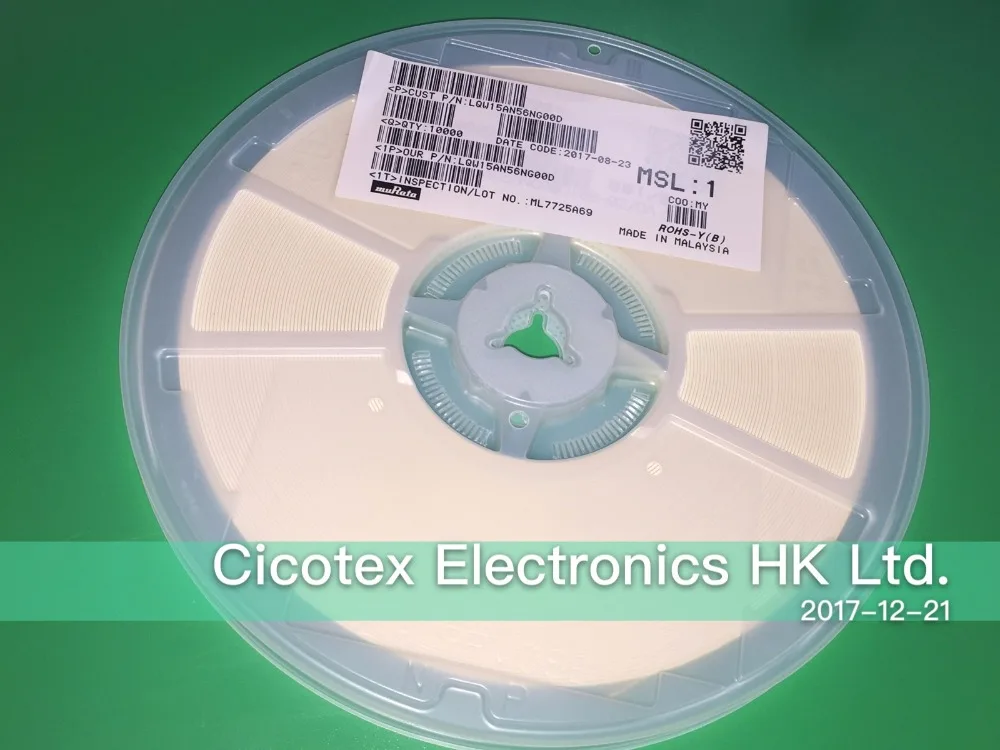 

100 шт./лот LQW15AN56NG00D SMD0402 фиксированный IND 56NH 200MA 1,17 Ом