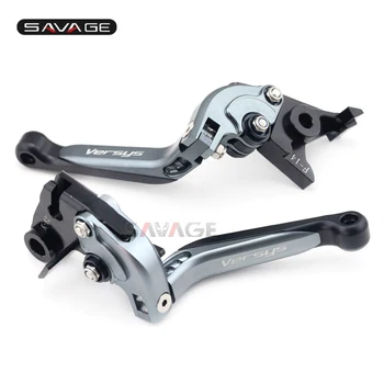 

Brake Clutch Lever For KAWASAKI KLZ 1000 Versys 2012-2014 13 Titanium Motorcycle Accessories Adjustable Folding Extendable Logo