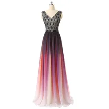 Vivian's Bridal Elegant Sweetheart A-Line Colorful Long Evening Dresses 2016 New Arrival Formal Chiffon Evening Gown SH01