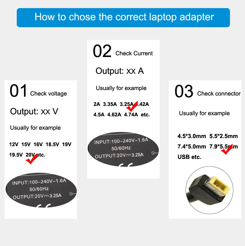 Kingsener 65 Вт 20В 3.25A адаптер ноутбука Зарядное устройство для lenovo Thinkpad T400 T410 T420 T420s T500 T520 T530 E545 T61 ADLX65NCT2A