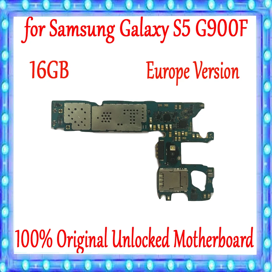 Оригинальная разблокированная Европейская версия для материнской платы Samsung Galaxy