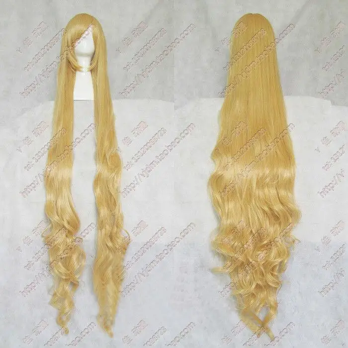 Free Shipping Heat Resistant >>59 inch Rapunzel Custom Styled Mixed blonde wig Style wig 150cm Free Shipping Heat Resistant >>59 inch Rapunzel Custom Styled Mixed blonde wig Style wig 150cm