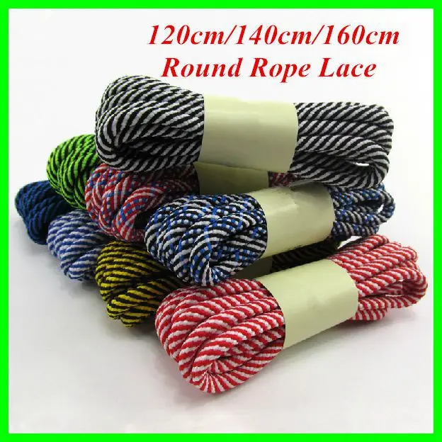 

2019 New Arrival 160cm(55inch) Unisex Sneaker Shoe Laces Hiking Bootlaces Basketball Sport Rope Shoe Laces 3 Pairs On Sale