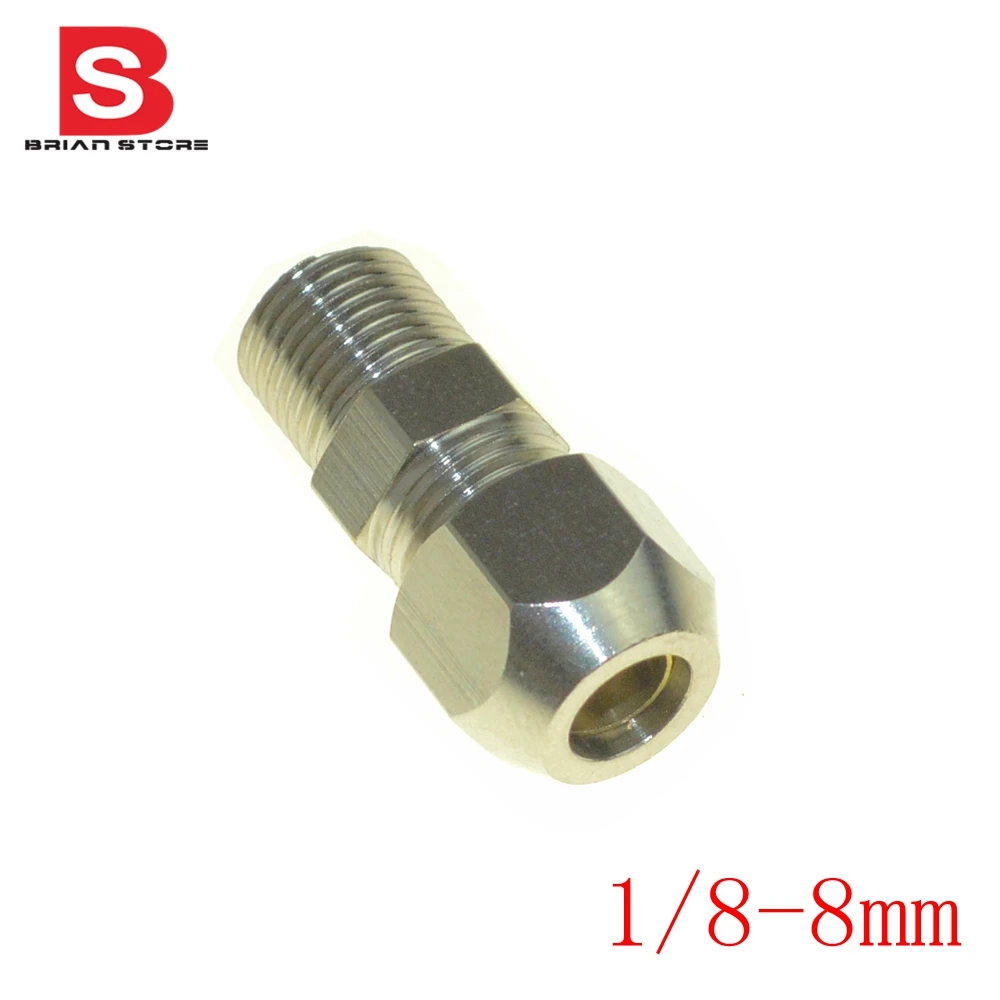 1/8" PT Male Thread to 6mm Pipe Air Pneumatic Quick Coupler Connector Fittingin Pneumatic Parts