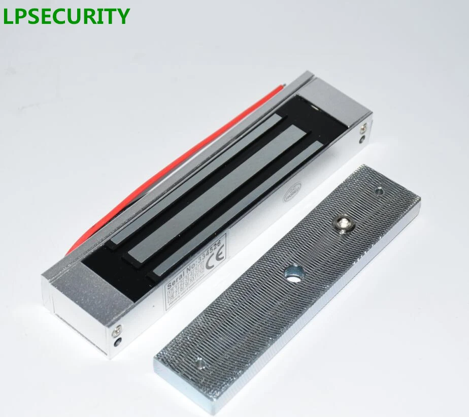 Электрический магнитный дверной замок LPSECURITY 12 в 180 кг фунтов для системы контроля