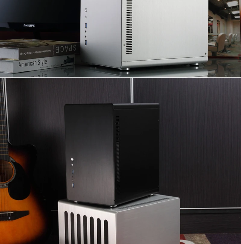 JONSBO RM2 компьютерный корпус Htpc шасси Diy настольный ПК корпус для ATX материнская плата поддержка GTX 1050 1080 видеокарта