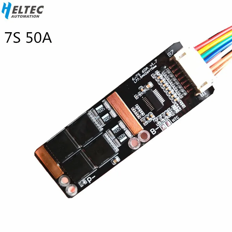 Плата BMS 6S 30A/7S 30A/6S 50A/7S 50A с NTC для тройной платы защиты литиевых батарей 3 7 В/BMS 7S/BMS