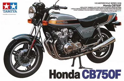 

1/12 CB750F Scale Assembly Motorcycle Model Building Kits Tamiya 14006