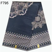 Африканские Восковые принты ткань Java воск хлопок Анкара ткань Африканский настоящий воск принт темно-синий для мужской одежды tissu воск
