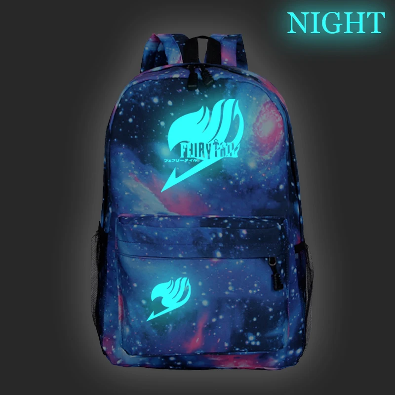 Красивый Светящийся рюкзак со сказочным хвостом, школьный рюкзак с новым рисунком, школьная сумка для мальчиков и девочек, рюкзак для книг, мужской женский рюкзак для ноутбука - Цвет: 2
