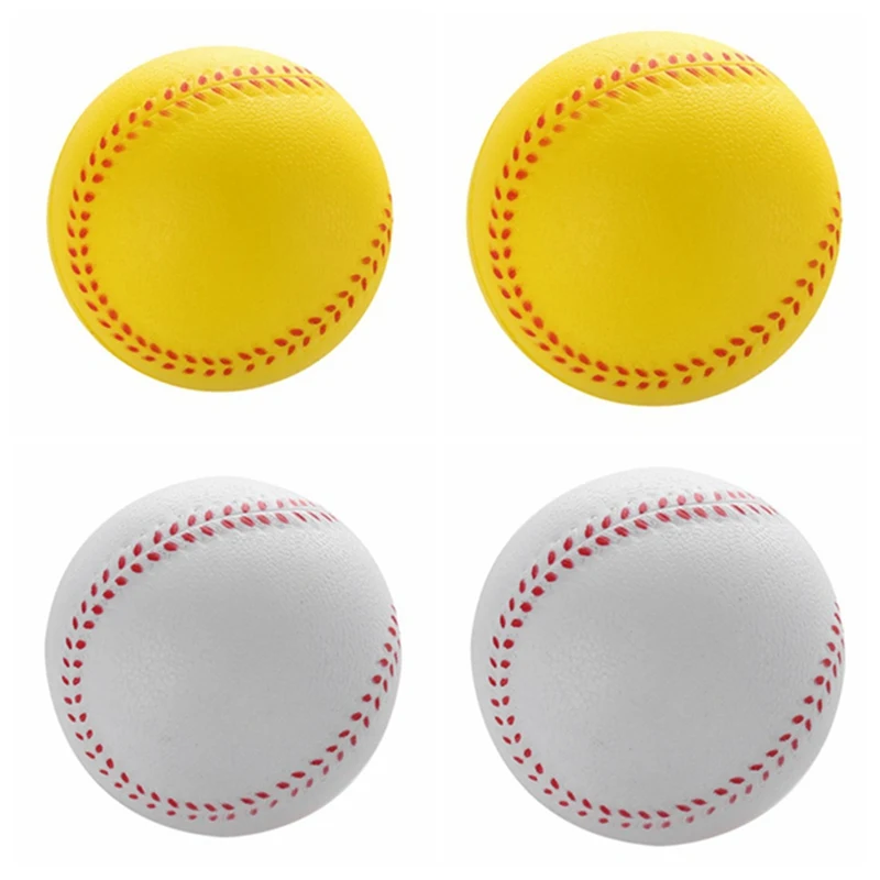 1 шт. универсальная ручная работа Бейсбол s ПВХ& PU верхняя твердая и мягкая бейсбольная мяча мяч для Софтбола тренировка Упражнение Бейсбол Мячи