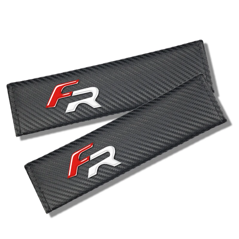 

Car Styling Accessories Seat Belt Shoulders Pad Truck Cushion Cover For Seat FR+ Leon Ibiza cupra Altea Belt Racing