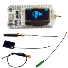 SX1278 LoRa ESP32 0,96 дюймовый синий oled-дисплей Bluetooth wifi модуль Lora трансивер IOT Плата развития 433 МГц 868 МГц 915 МГц