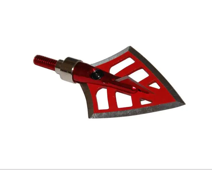 Free Shipping 6pcs/lot 125grain 4 Blades Broadhead Arrowhead For