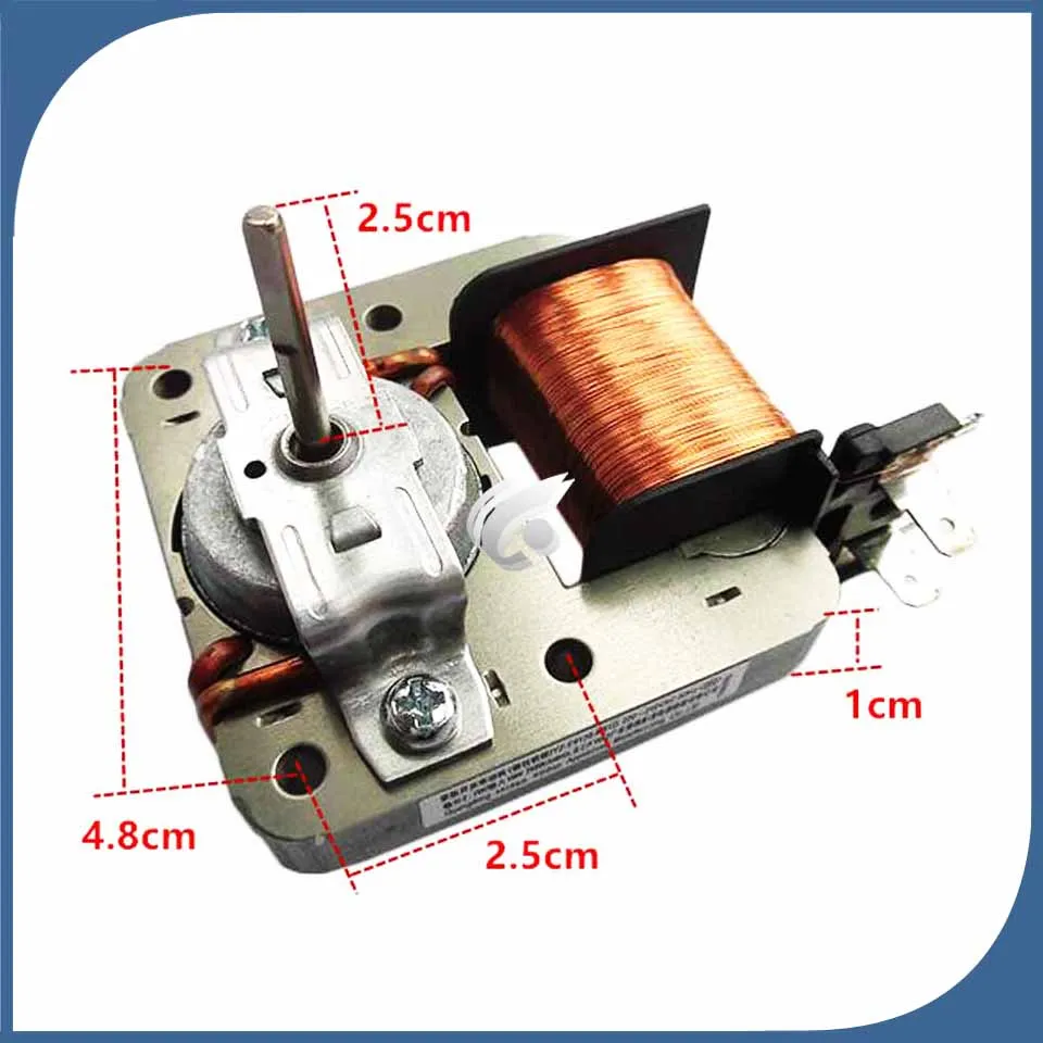 1 шт. Новая Микроволновая печь аксессуары insertfan мотор рассеивания тепла вентилятор 2 шпильки YZ-E6120-M51D MDT-10CEF YZ-E6120-M51D