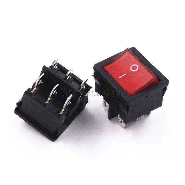 6Pin red light