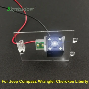 

HD Car CCD 4 LED Night Vision Rear View Camera Parking Reverse Assistance Waterproof For Jeep Compass Wrangler Cherokee Liberty
