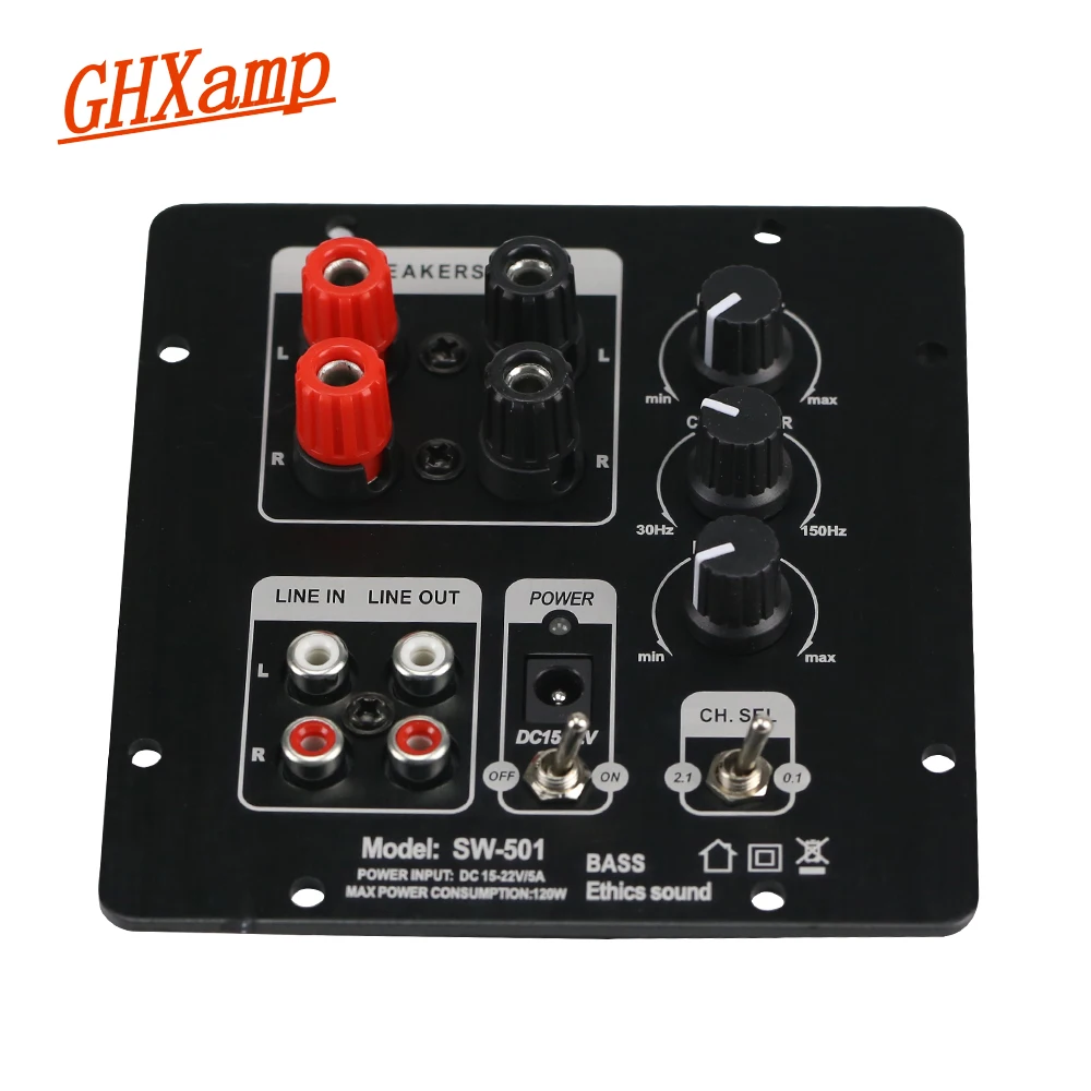

TPA3118 2.1 Subwoofer Speaker Amplifier Audio 30W*2 +60W All-digital SMD Integrated Power Amplifier Board DC15-22V