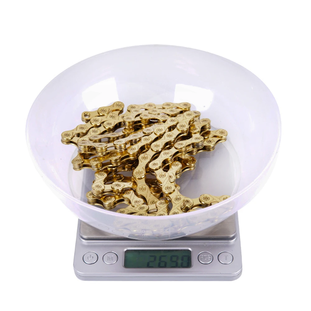 Discount ZTTO MTB Mountain Bike Road Bicycle Parts High Quality Durable Gold Golden Chain 10s 20s 30s 10 Speed for Parts K7 System 4 Discount ZTTO MTB Mountain Bike Road Bicycle Parts High Quality Durable Gold Golden Chain 10s 20s 30s 10 Speed for Parts K7 System 4