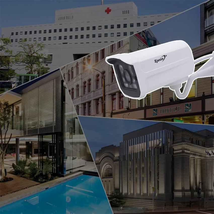 ZJUXIN 1080P/4MP/5MP ahd камера 4 шт Массив LED SONY IMX323/OV4689/SONY326 решение использование 2 8 мм/3 6