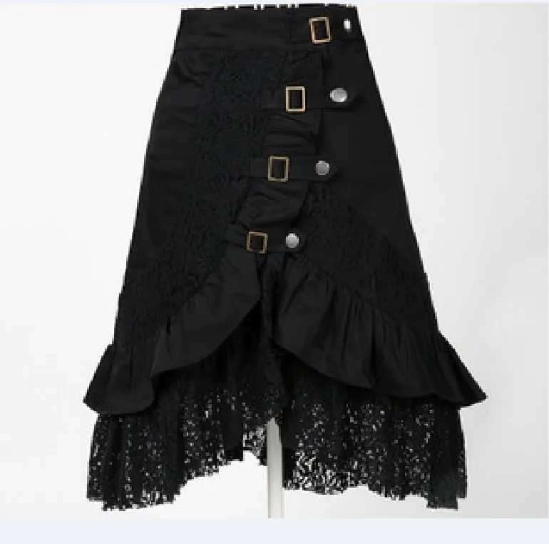

2019 Spring Summer Women Skirt Lace Patchwork Solid Sexy Hot Sale New Brand Women Skirt lr292