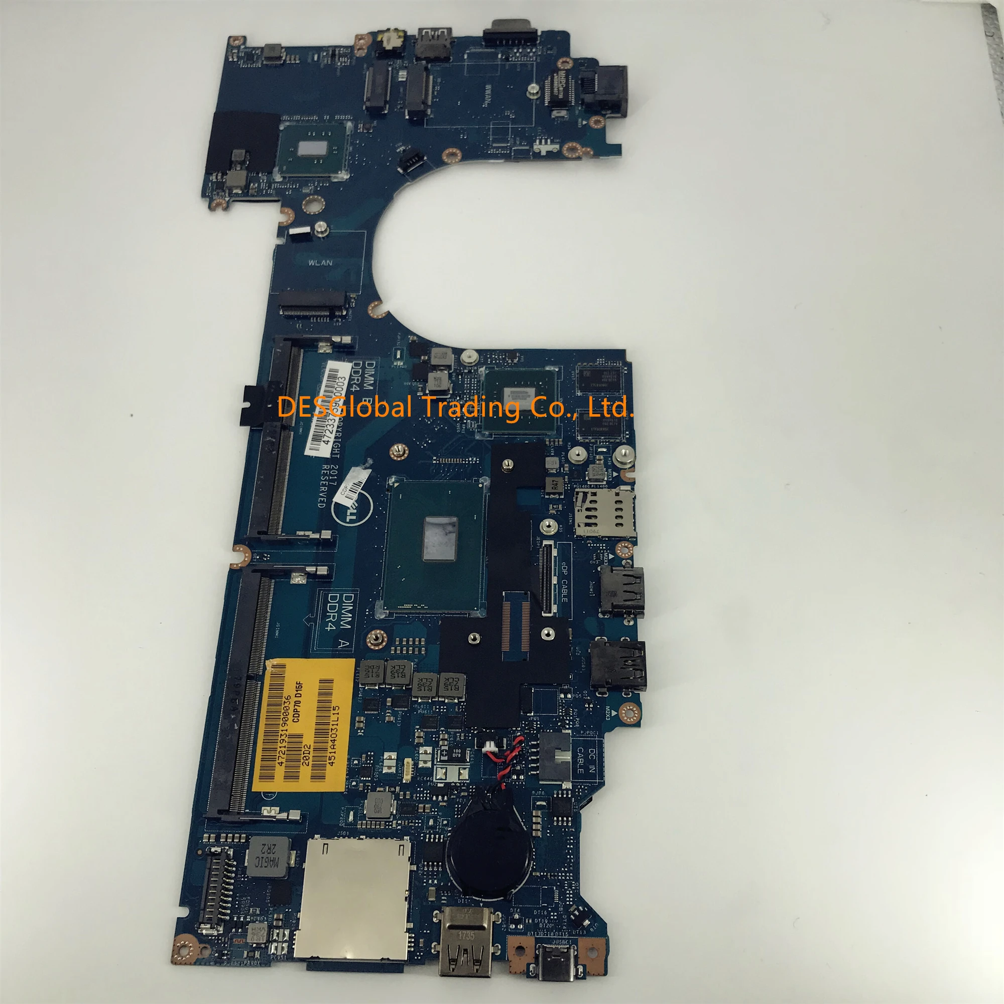 

Mainboard For DELL Latitude E5480 Laptop Motherboard CDP70 LA-E142P SR32N I7-7820HQ 100% Working Fully Tested