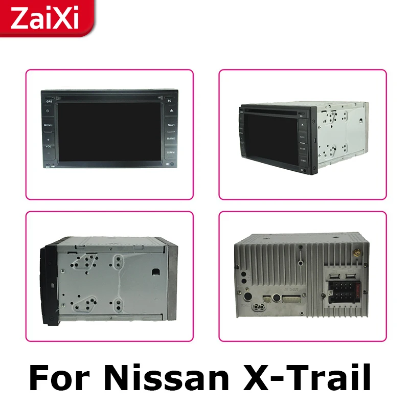Clearance 2 Din Android radio bluetooth GPS Navigation wifi Stereo video For Nissan X-Trail T30 T31  2000~2013 Car Multimedia Player 2