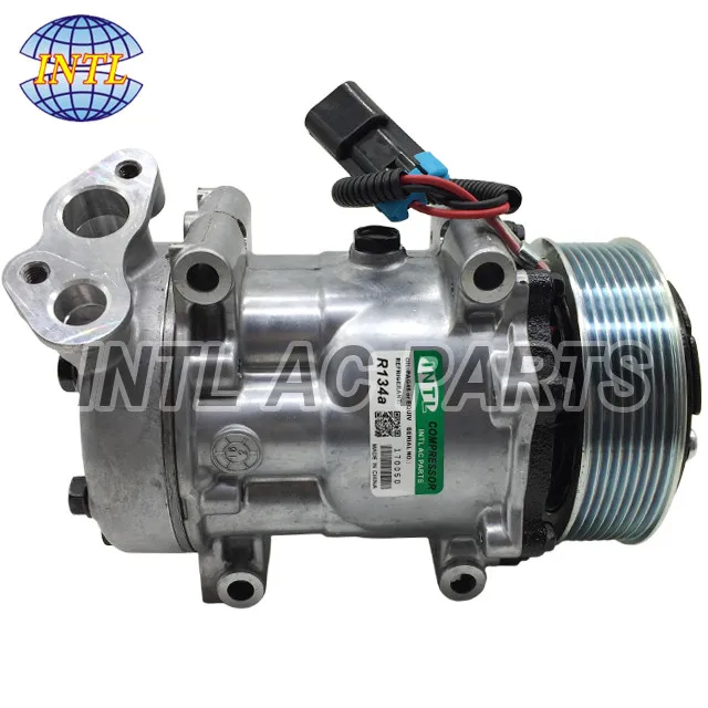 

SANDEN 4347 Auto A/C Compressor FOR International Navistar 3611894C91 3808548C2 3808548C3 QP4720S 54720QS PTAC54720QS 300-4384QS