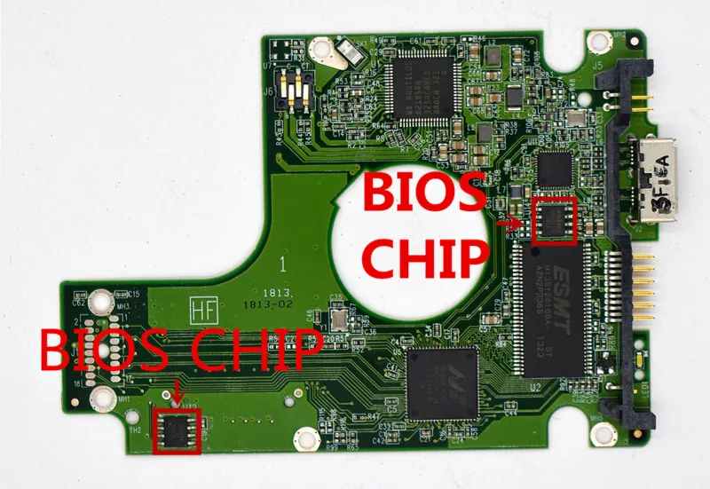 HDD PCB Jia Yuan Sheng/2060-771961-000 REV P1, 2060 771961 000/771961-F00, 771961-000/WD5000KMVW, WD10JMVW, WD20NMVW