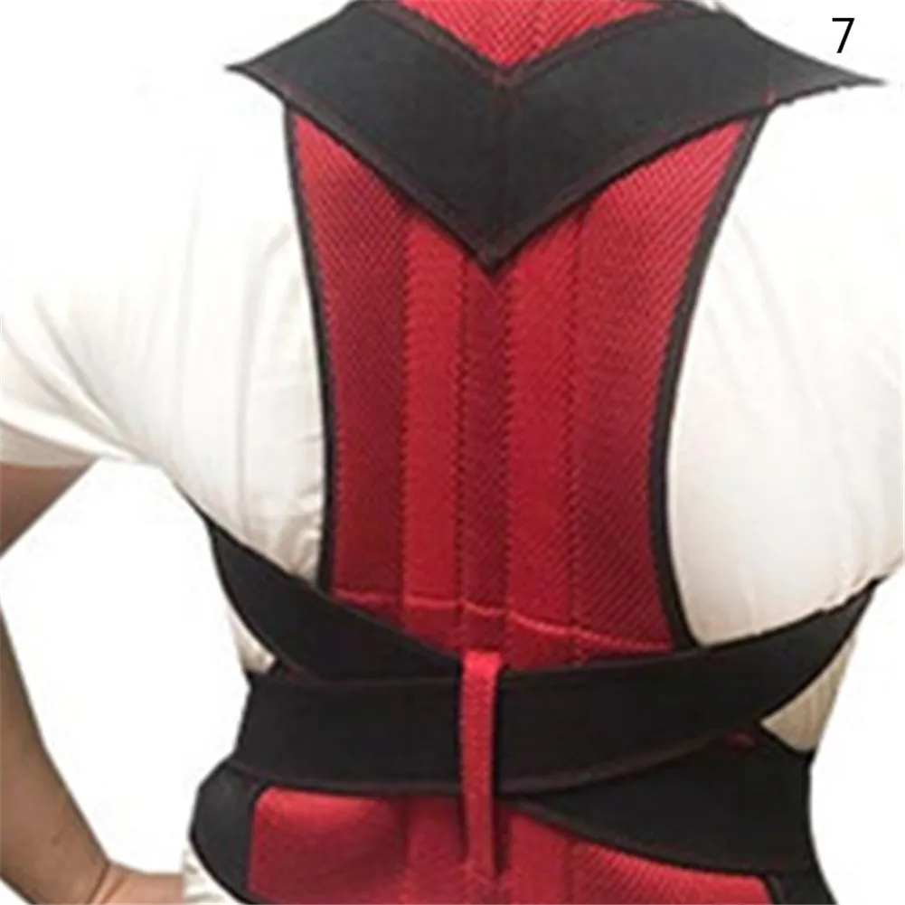Корсет для коррекции осанки поддержка спины бандаж плечо выпрямитель Регулируемый EK-New