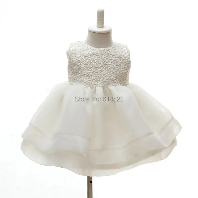 Элегантные платья для причастия для маленьких девочек от 3 до 24 месяцев белые детские вечерние платья принцессы на свадьбу бальное платье на крестины