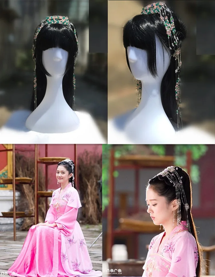 long-tassel-beading-hair-tiara-for-princess-fairy-costume-accessory-hair-jewelry-for-tv-play-bratty-royal-doctress-zhang-nana