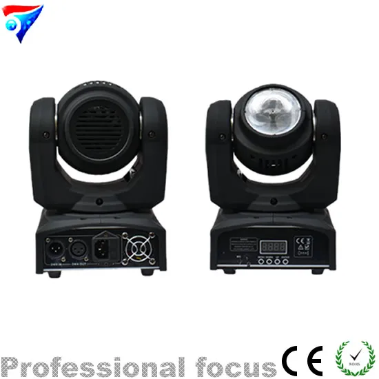 

Free shipping 4pcs/lot beam 40W LED Moving Head Spot RGB Stage Mini Lighting for Club DJ Party