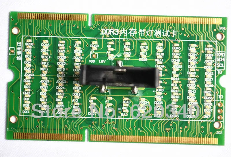 

Freeshipping New Notebook memory DDR3 Diagnostic tool Lighted tester Dummy load Notebook motherboard fault diagnosis