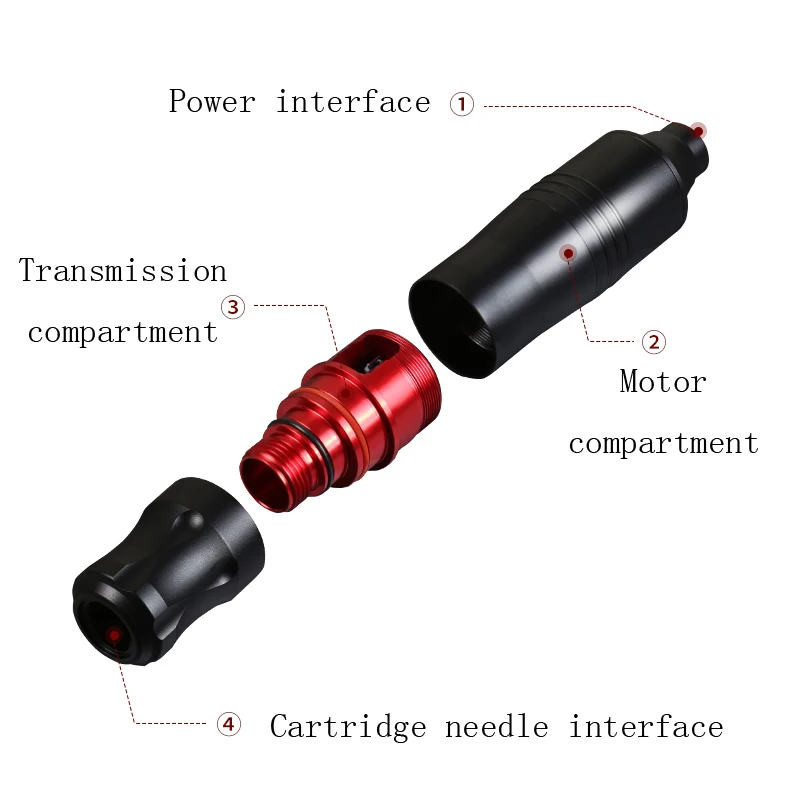“ Máquina de Tatuagem um Pcs Caneta Tatuagem Rotativo