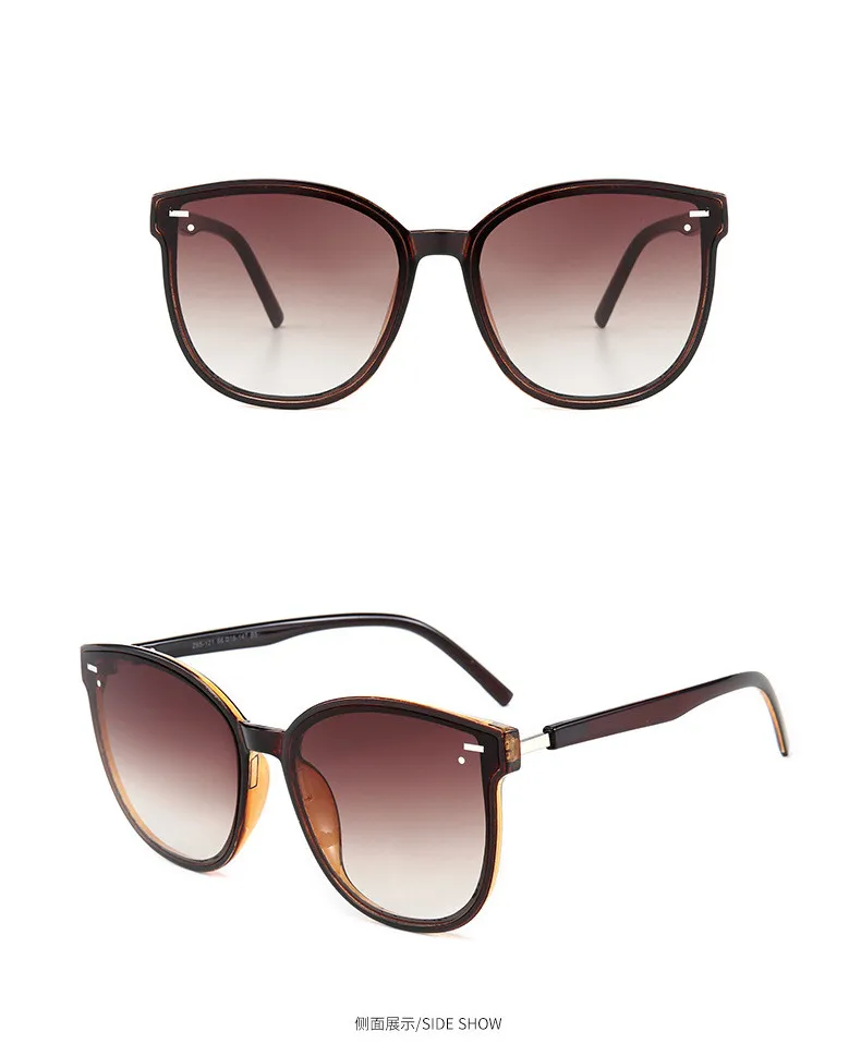 Модные крутые круглые стильные градиентные солнцезащитные очки для мужчин/Mo мужские брендовые дизайнерские Дешевые Винтажные Солнцезащитные очки для вождения