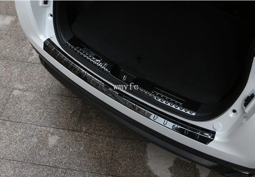 304 нержавеющая сталь Задний бампер протектор Подоконник багажник Задняя Защита протектора пластина для Mitsubishi Eclipse Cross стайлинга автомобилей