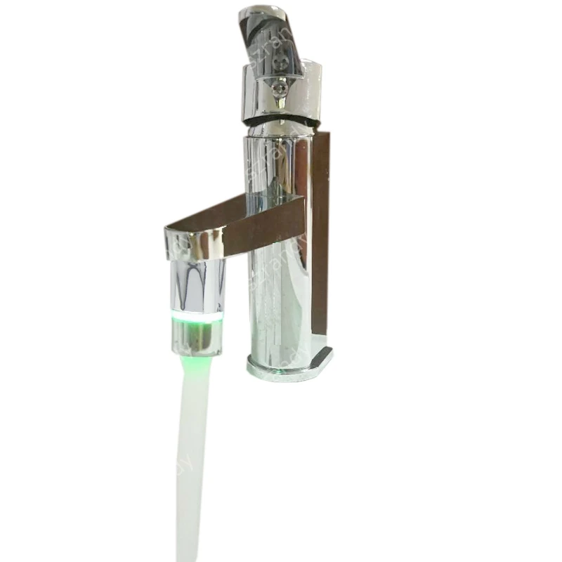 LED Single green color waterpowered ABS water tap Light with adaptorsin Bibcocks from Home